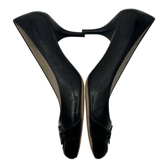 Michael Kors black rounded toe heels size 9 - Picture 5 of 7